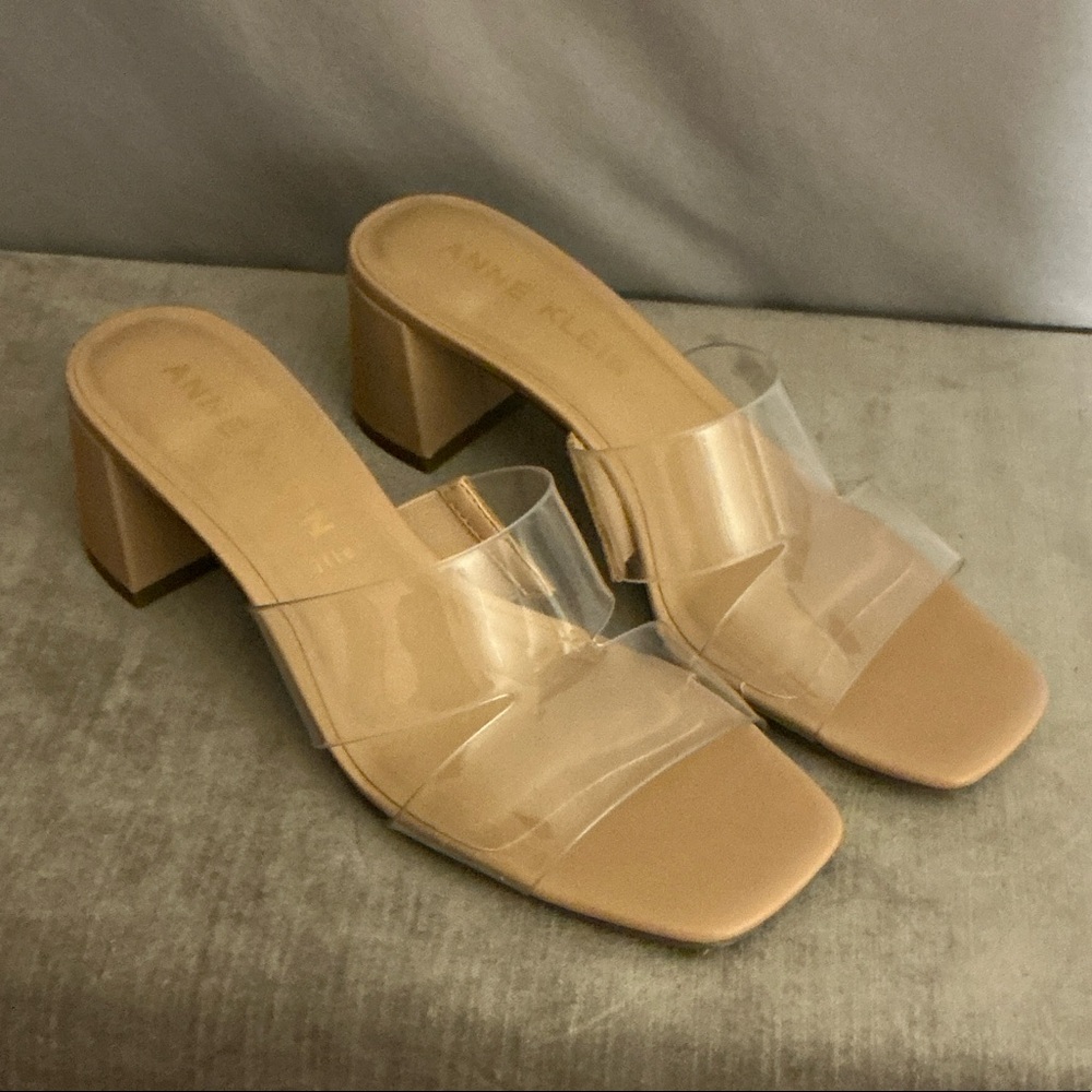 Anne Klein Clear Sandals